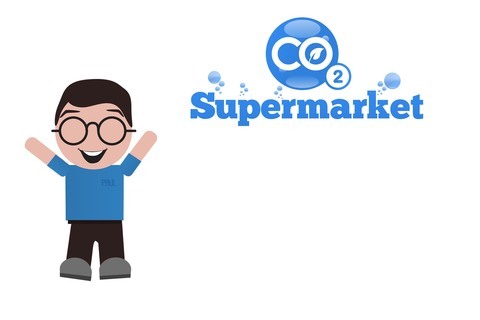 Bilde av gavekort i generisk stil fra CO2 Supermarket