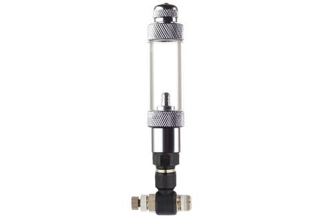 Pisco 4 / 6mm Adapter koblet til Bubble Counter og Flow Controller