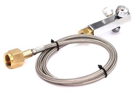 Påfyllingsadapter med tilkoblingsslange