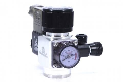 Nano CO2-regulator med magnetventil og justerbart utgangstrykk