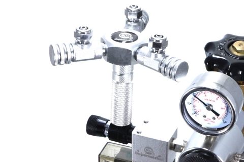 3-veis CO2-fordeler for akvariumregulator